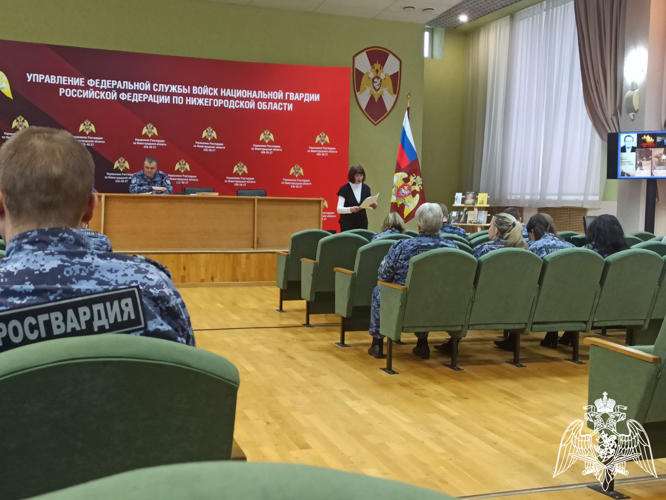 Управление Росгвардии по Нижегородской области стало площадкой для проведения экспозиции «Непокорённый Ленинград: летопись подвига»