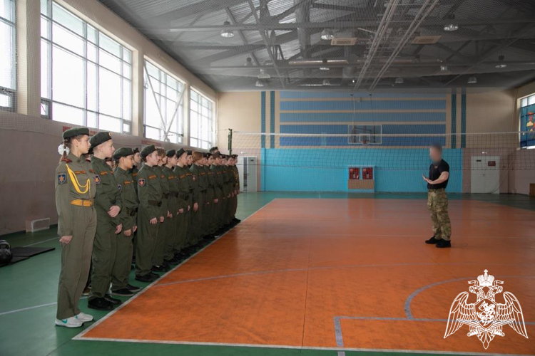 Нижегородские кадеты «Гвардейской смены» посетили базу спецназа Росгвардии