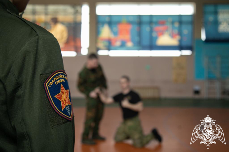 Нижегородские кадеты «Гвардейской смены» посетили базу спецназа Росгвардии