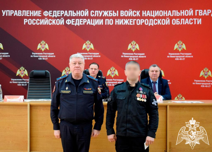В Нижнем Новгороде заместитель командующего Приволжским округом Росгвардии принял участие в итоговом совещании территориального органа ведомства