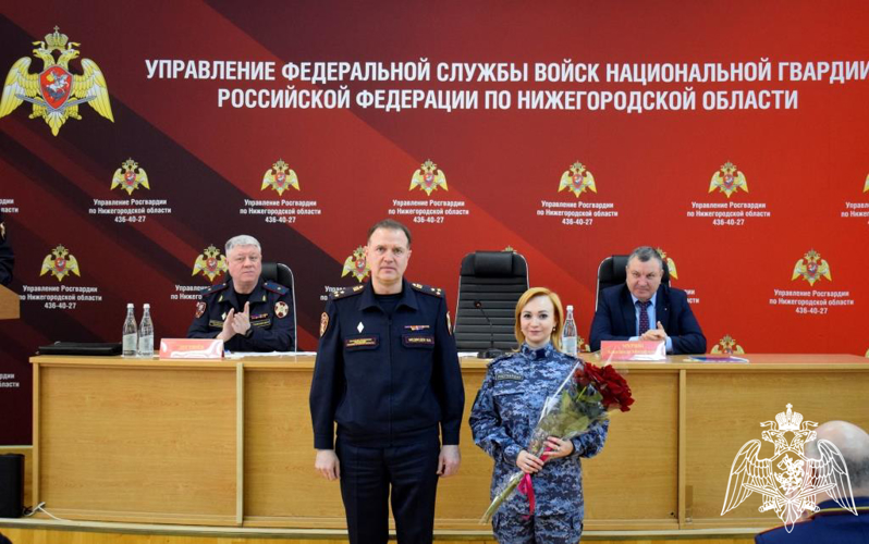 В Нижнем Новгороде заместитель командующего Приволжским округом Росгвардии принял участие в итоговом совещании территориального органа ведомства
