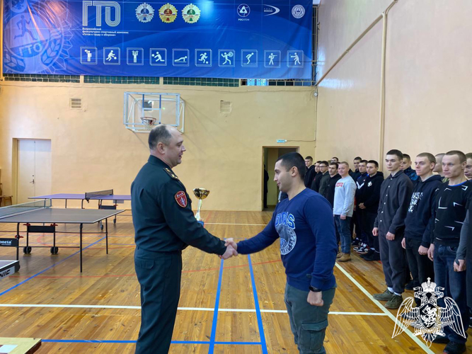 Саровские росгвардейцы провели турнир по настольному теннису