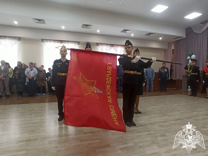 Профильный кадетский клуб Росгвардии «Сормовской православной гимназии» вступил в военно-патриотическое движение «Гвардейская смена»