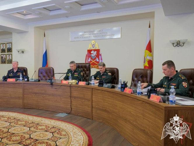 В Приволжском округе Росгвардии состоялся военный совет