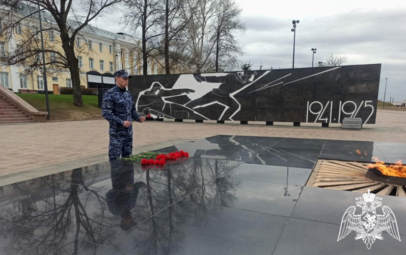 В Нижнем Новгороде росгвардейцы почтили память узников фашистских концлагерей