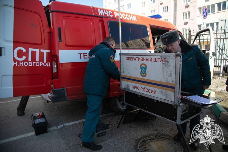 Совместные учения сотрудников Росгвардии и МЧС состоялись в Нижнем Новгороде