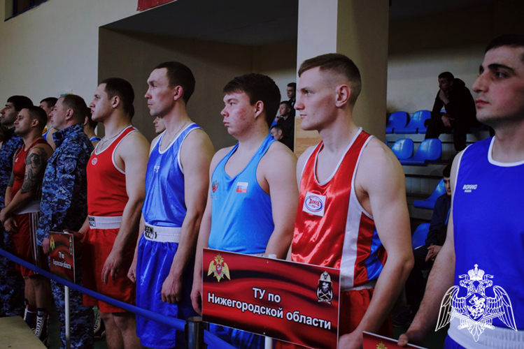 В Нижнем Новгороде стартовал чемпионат Приволжского округа Росгвардии по боксу (видео)