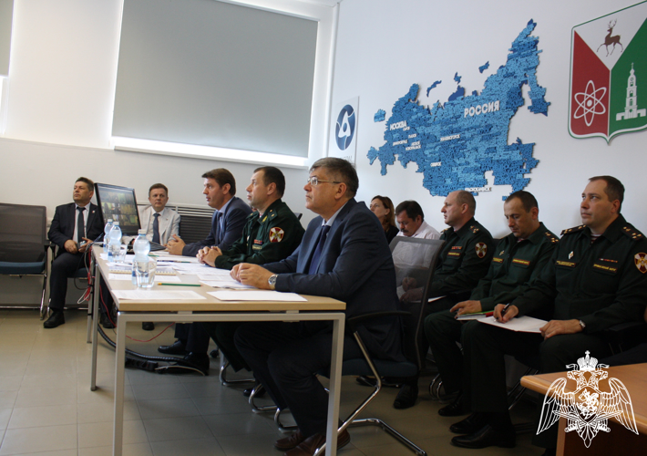 Саровское соединения Росгвардии стало организатором проведения межведомственного совещания по повышению мер социальной защиты военнослужащих и членов их семей