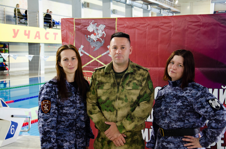 Росгвардейцы Нижнего Новгорода и области заняли призовые места на чемпионате Приволжского округа Росгвардии по плаванию 