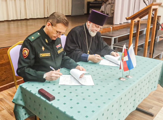Состоялось подписание Соглашения о сотрудничестве между нижегородскими школами и военной академией Росгвардии