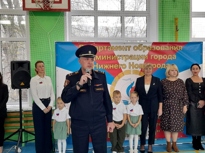 Ученики подшефных Управлению Росгвардии по Нижегородской области классов принесли клятву кадета