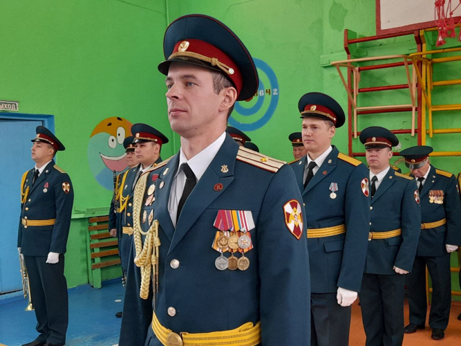 Ученики подшефных Управлению Росгвардии по Нижегородской области классов принесли клятву кадета
