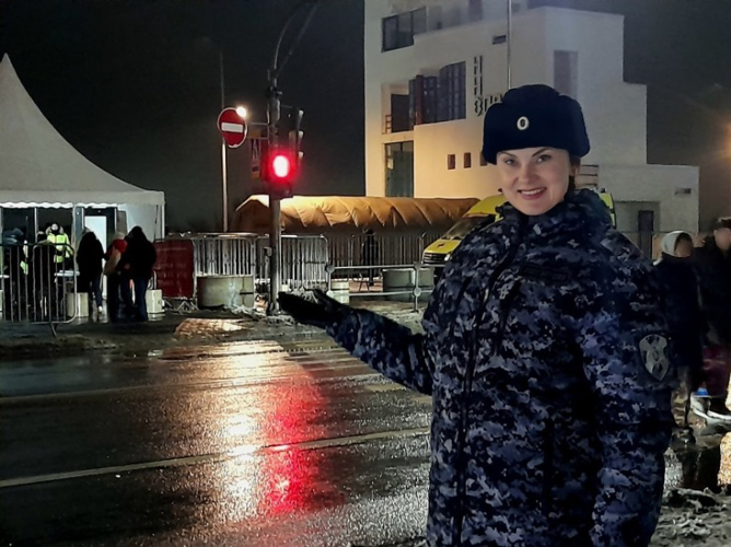 В Нижегородской области Росгвардия обеспечивает общественный порядок и безопасность во время празднования Крещения Господня