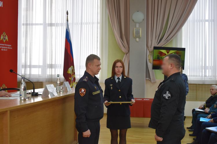 В Нижнем Новгороде заместитель командующего Приволжским округом Росгвардии принял участие в итоговом совещании территориального органа ведомства
