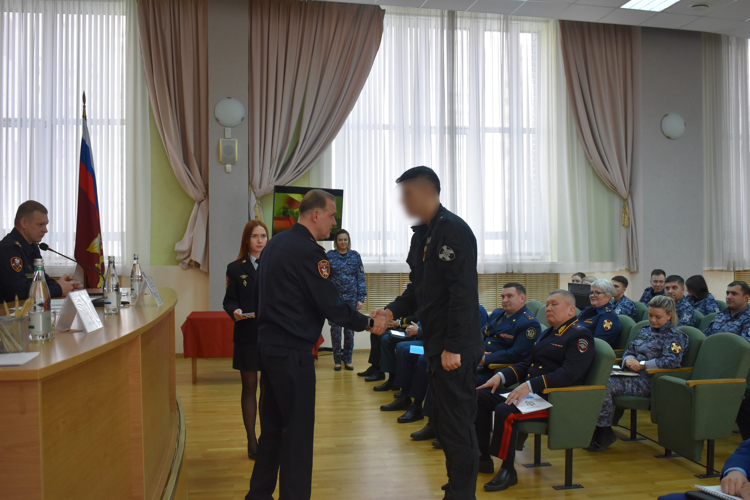 В Нижнем Новгороде заместитель командующего Приволжским округом Росгвардии принял участие в итоговом совещании территориального органа ведомства