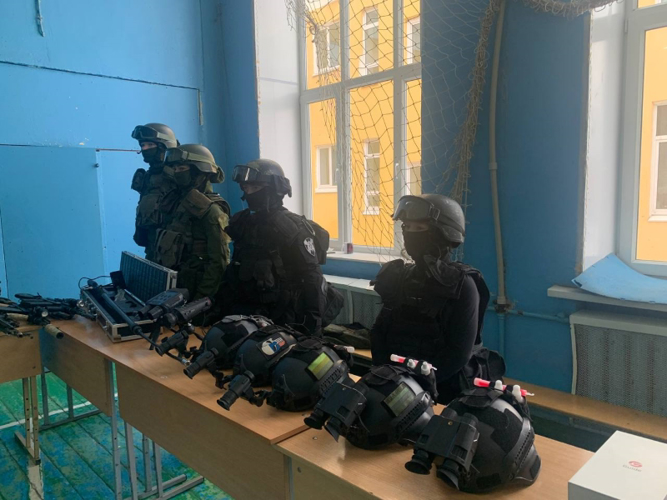 Офицер Росгвардии принял участие в открытии ресурсного центра в рамках реализации социально-образовательного проекта «Путь Победителей»