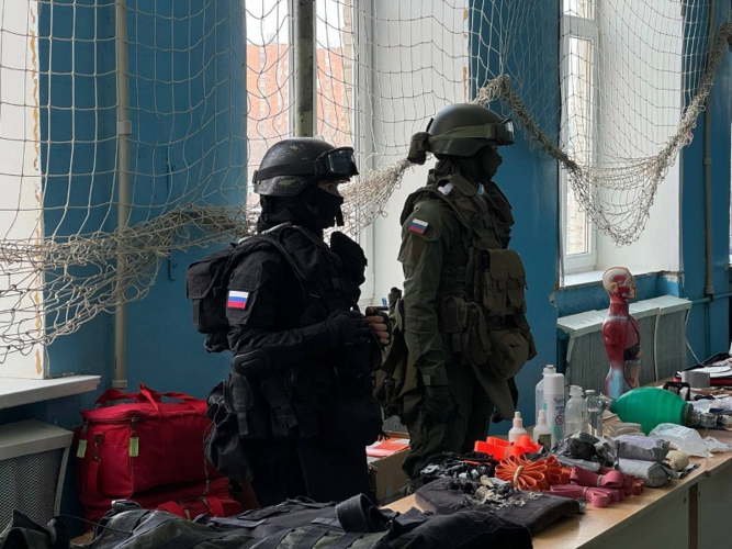 Офицер Росгвардии принял участие в открытии ресурсного центра в рамках реализации социально-образовательного проекта «Путь Победителей»