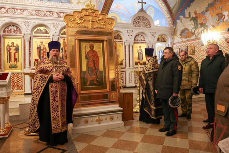В главном храме Росгвардии состоялось богослужение, посвящённое Дню войск национальной гвардии 