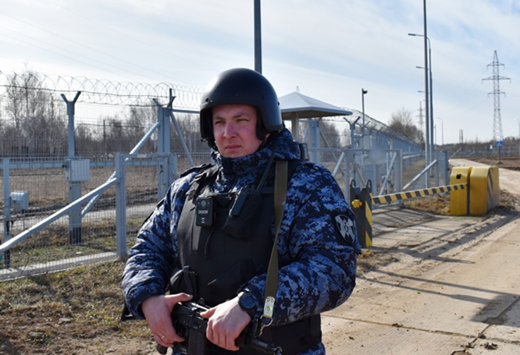 Нижегородские росгвардейцы приняли участие в межведомственном антитеррористическом учении «Молния-2025» (видео)