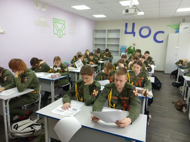Нижегородские росгвардейцы приняли участие в международной исторической акции «Диктант Победы»