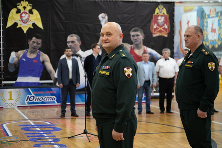 В Нижнем Новгороде стартовал чемпионат Приволжского ордена Жукова округа Росгвардии по боксу