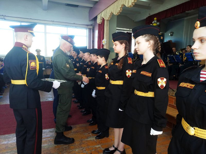 Открытие военно-патриотического клуба Росгвардии состоялось в Нижнем Новгороде