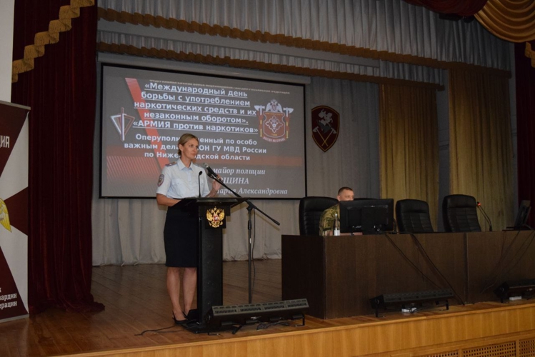 В батальоне охраны и обеспечения Приволжского ордена Жукова округа Росгвардии прошла профилактическая лекция - «Армия против наркотиков»