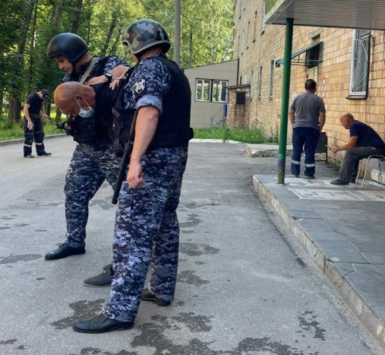 В Нижнем Новгороде подразделения Росгвардии приняли участие в пожарно-тактических учениях
