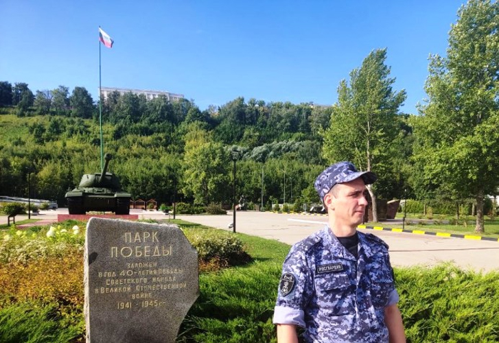 В нижнем Новгороде Росгвардия обеспечила безопасность мероприятий, посвященных Дню Воздушно-десантных войск