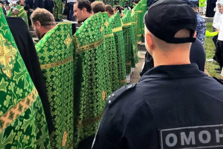 В Нижегородской области Росгвардия обеспечила безопасность мероприятий в день памяти преподобного Макария Желтоводского и Унженского