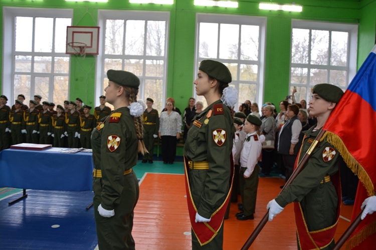 Воспитанники подшефного Управлению Росгвардии по Нижегородской области класса приняли присягу