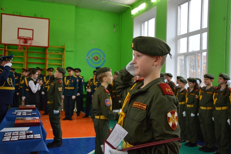 Воспитанники подшефного Управлению Росгвардии по Нижегородской области класса приняли присягу