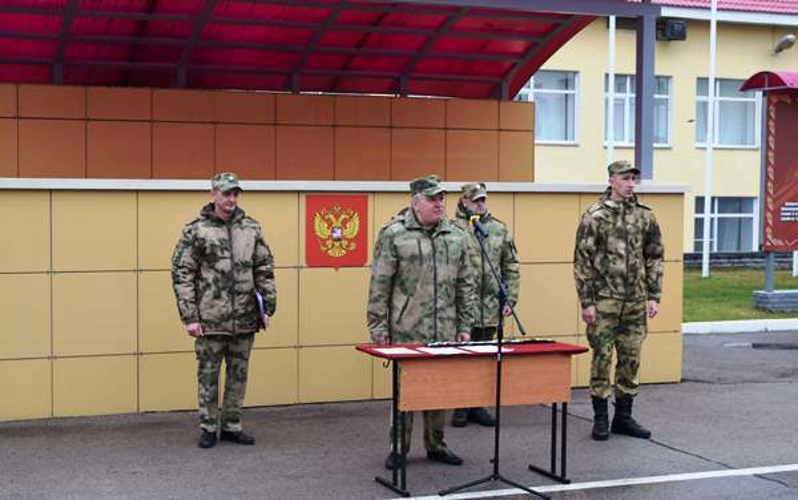 В Нижнем Новгороде увольняемых из рядов Росгвардии в запас военнослужащих по призыву поблагодарили за службу 