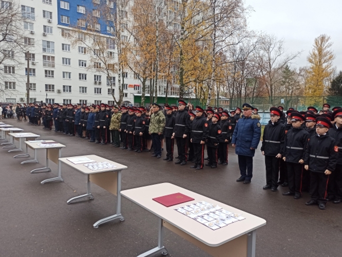 В Нижнем Новгороде учащиеся Нижегородской кадетской школы дали торжественную клятву кадета (фото, видео)