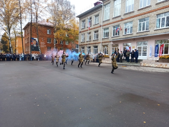 В Нижнем Новгороде учащиеся Нижегородской кадетской школы дали торжественную клятву кадета (фото, видео)