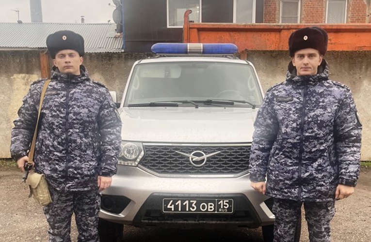 В Нижегородской области сотрудники Росгвардии по горячим следам задержали гражданина совершившего открытое хищение