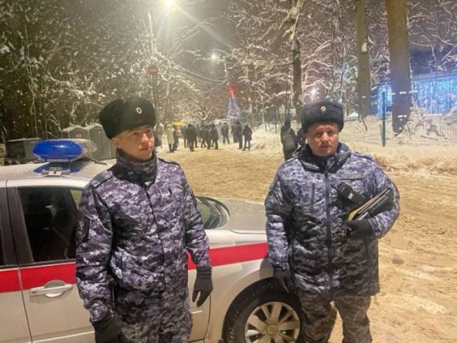 В Нижегородской области Росгвардия обеспечивает общественный порядок и безопасность во время празднования Крещения Господня