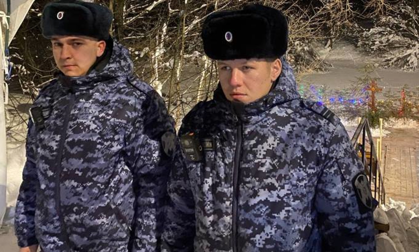 В Нижегородской области Росгвардия обеспечивает общественный порядок и безопасность во время празднования Крещения Господня