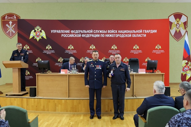 Росгвардейцы удостоены звания «Заслуженный сотрудник правоохранительных органов Нижегородской области»