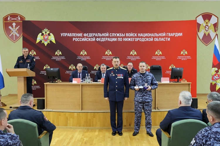 Росгвардейцы удостоены звания «Заслуженный сотрудник правоохранительных органов Нижегородской области»