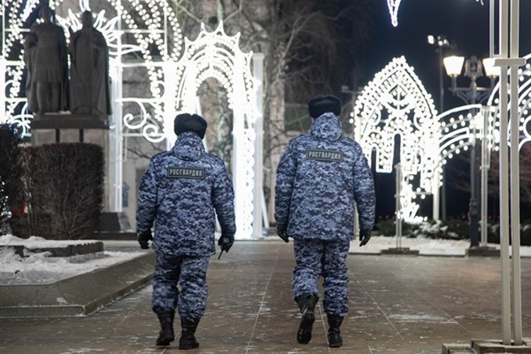 В Нижнем Новгороде Росгвардия обеспечивает правопорядок во время Новогодних праздников 