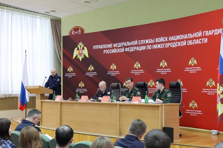 Единый день правовых знаний и профилактики правонарушений прошёл в Управлении Росгвардии по Нижегородской области