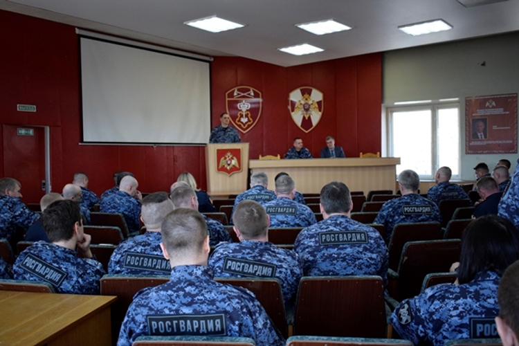 В Управлении вневедомственной охраны войск национальной гвардии России по Нижегородской области в ходе учебно-методических сборов обсудили вопросы антитеррористической защищенности объектов 