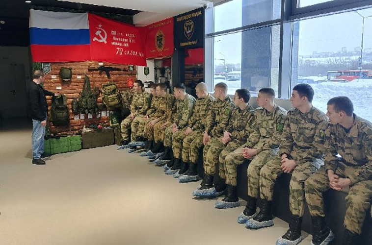 В батальоне охраны и обеспечения Приволжского округа Росгвардии прошла патриотическая акция «Неделя Мужества»