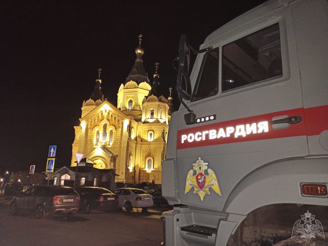 В Нижегородской области Росгвардия обеспечила безопасность граждан во время Пасхальных богослужений