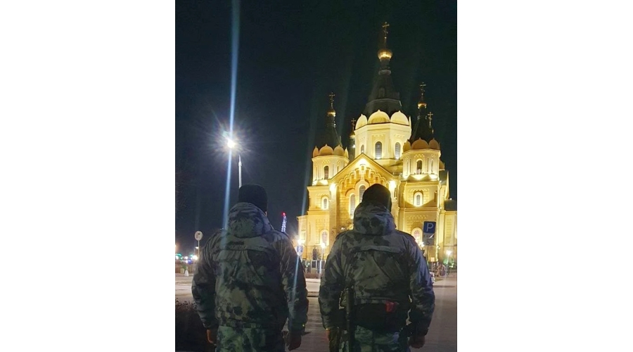 В Нижегородской области Росгвардия обеспечила безопасность граждан во время Пасхальных богослужений