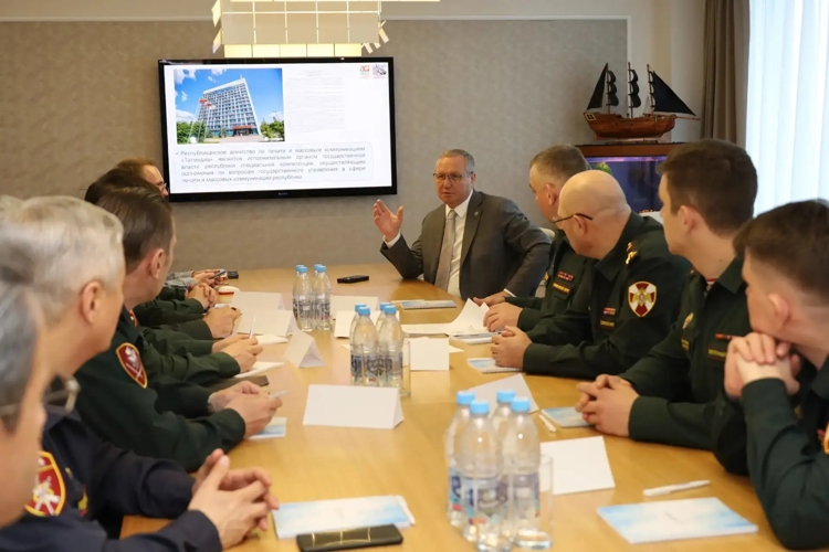 Помощник начальника Управления Росгвардии по Нижегородской области по взаимодействию со средствами массовой информации принял участие во всероссийском учебно-методического сборе пресс-служб ведомства