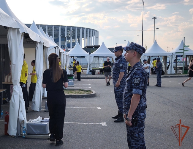 Росгвардейцы обеспечили безопасность на VK Fest в Нижнем Новгороде