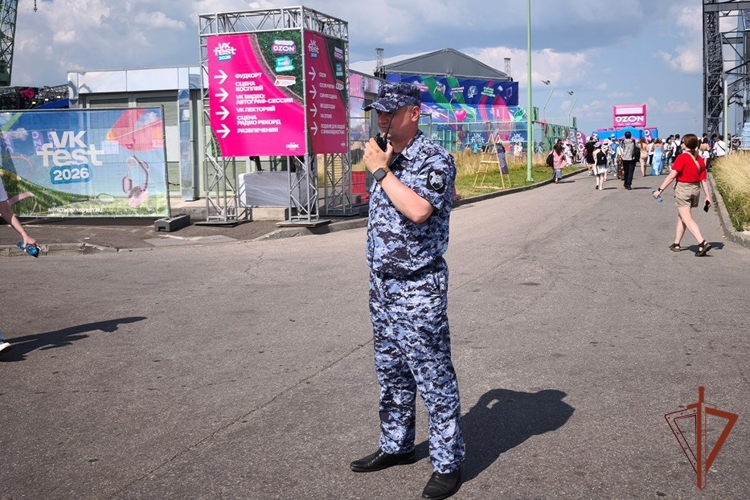 Росгвардейцы обеспечили безопасность на VK Fest в Нижнем Новгороде