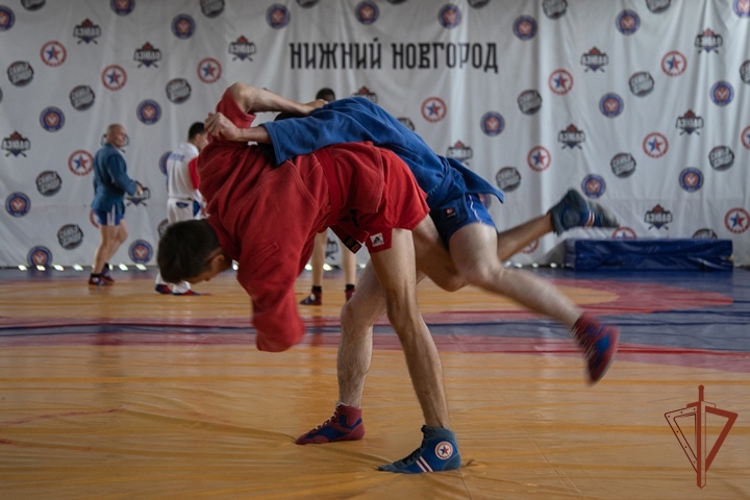 Чемпионат Приволжского округа Росгвардии по самбо и боевому самбо завершился в Нижнем Новгороде